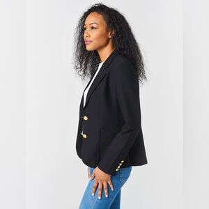 NWT BB Dakota SINGLE BREASTED BLAZE OF GLORY BLACK SUITING BLAZER Size Medium